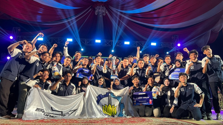 ITS Juara Umum KKI 2026 Tiga Kali Berturut-turut, Borong 5 Trofi