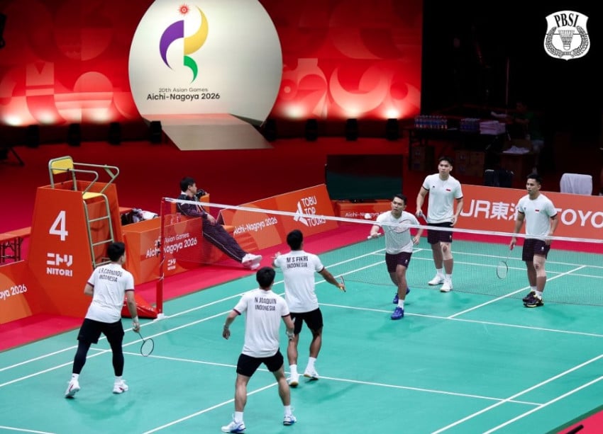 Hasil Drawing Bulu Tangkis Asian Games 2026: Putra Indonesia Bye, Putri Hadapi Mongolia