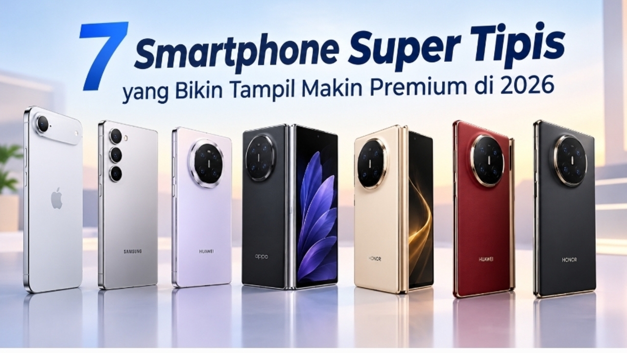 7 HP Tertipis 2026, Ada yang Cuma 5,6 mm