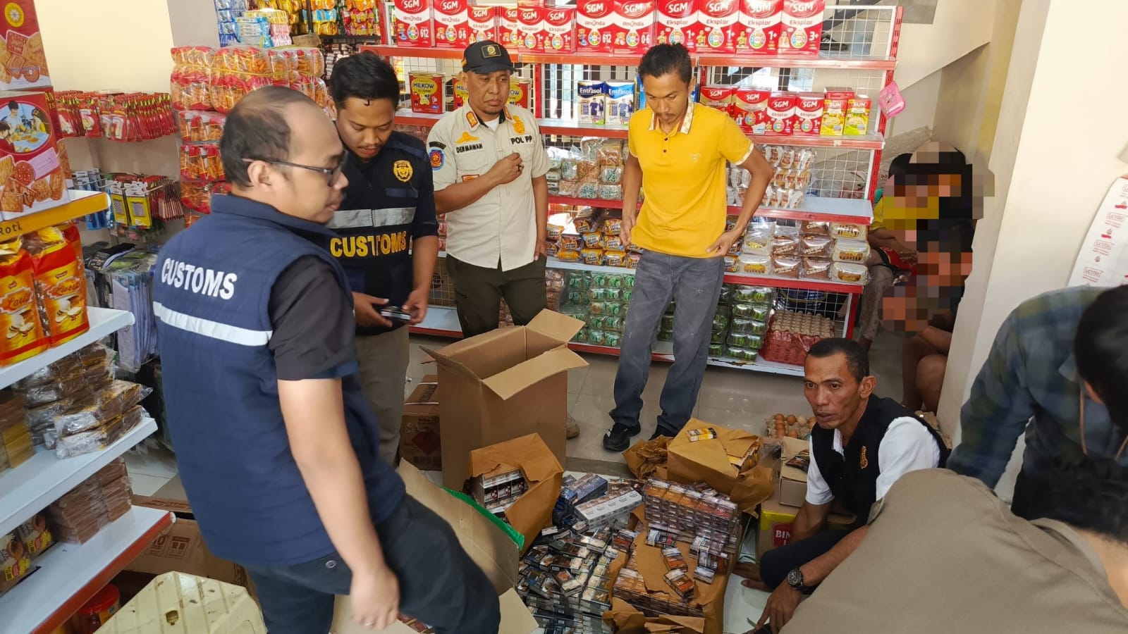 Satpol PP Sulbar Sita Rokok Ilegal di Mamasa, Majene, dan Mamuju Tengah, Operasi Lanjutan di Tiga Kabupaten
