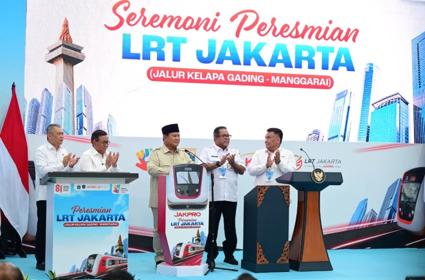 LRT Jakarta Fase 1B Velodrome-Manggarai Beroperasi, Tambah 5 Stasiun Baru