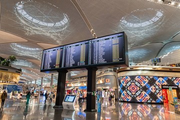 Bandara Istanbul Geser Heathrow, Koneksi Global 337 Rute