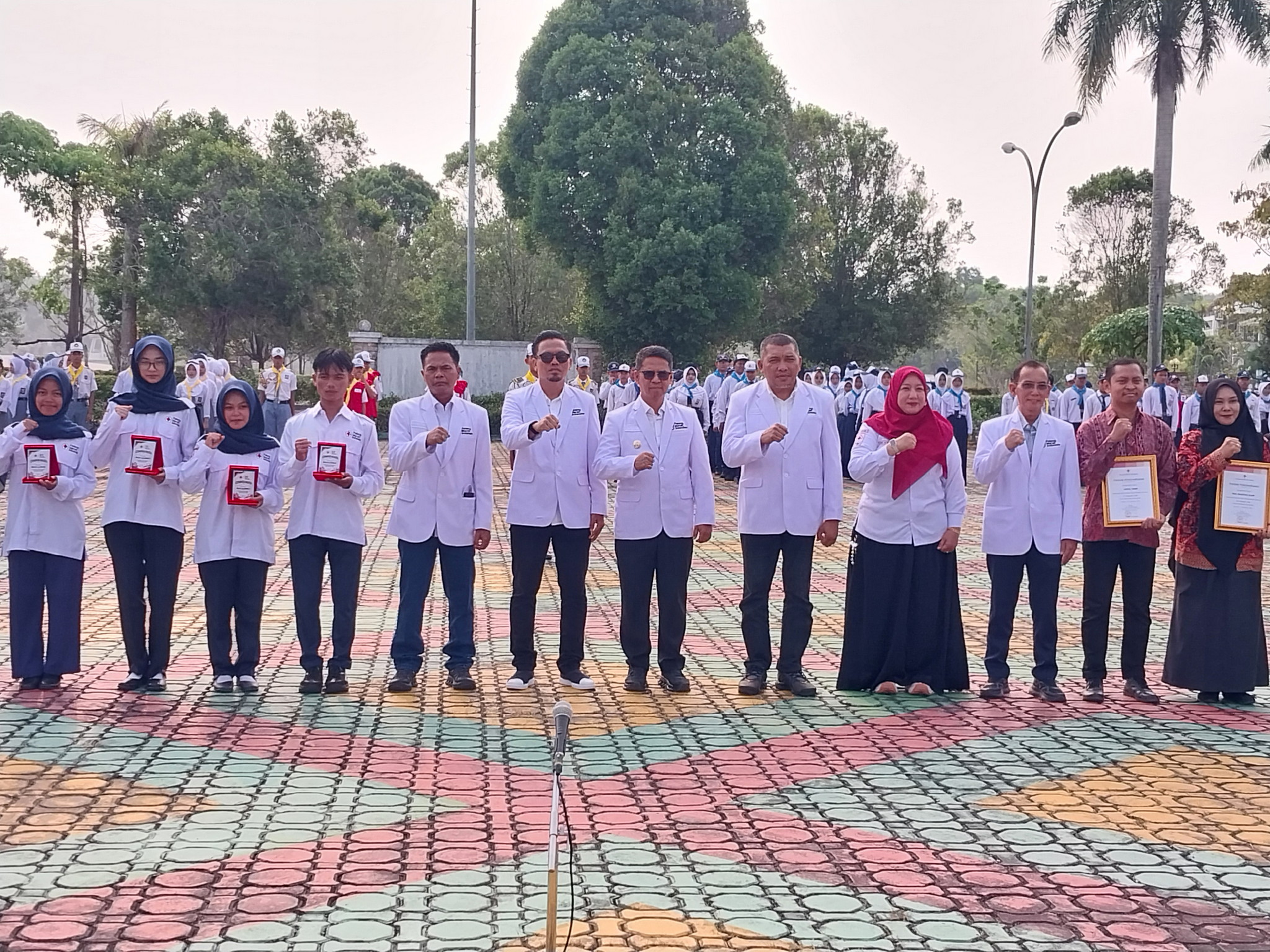 6 Pendonor Karimun Diguyur Penghargaan HUT ke-81 PMI, Mie Li Sudah Donor 29 Kali