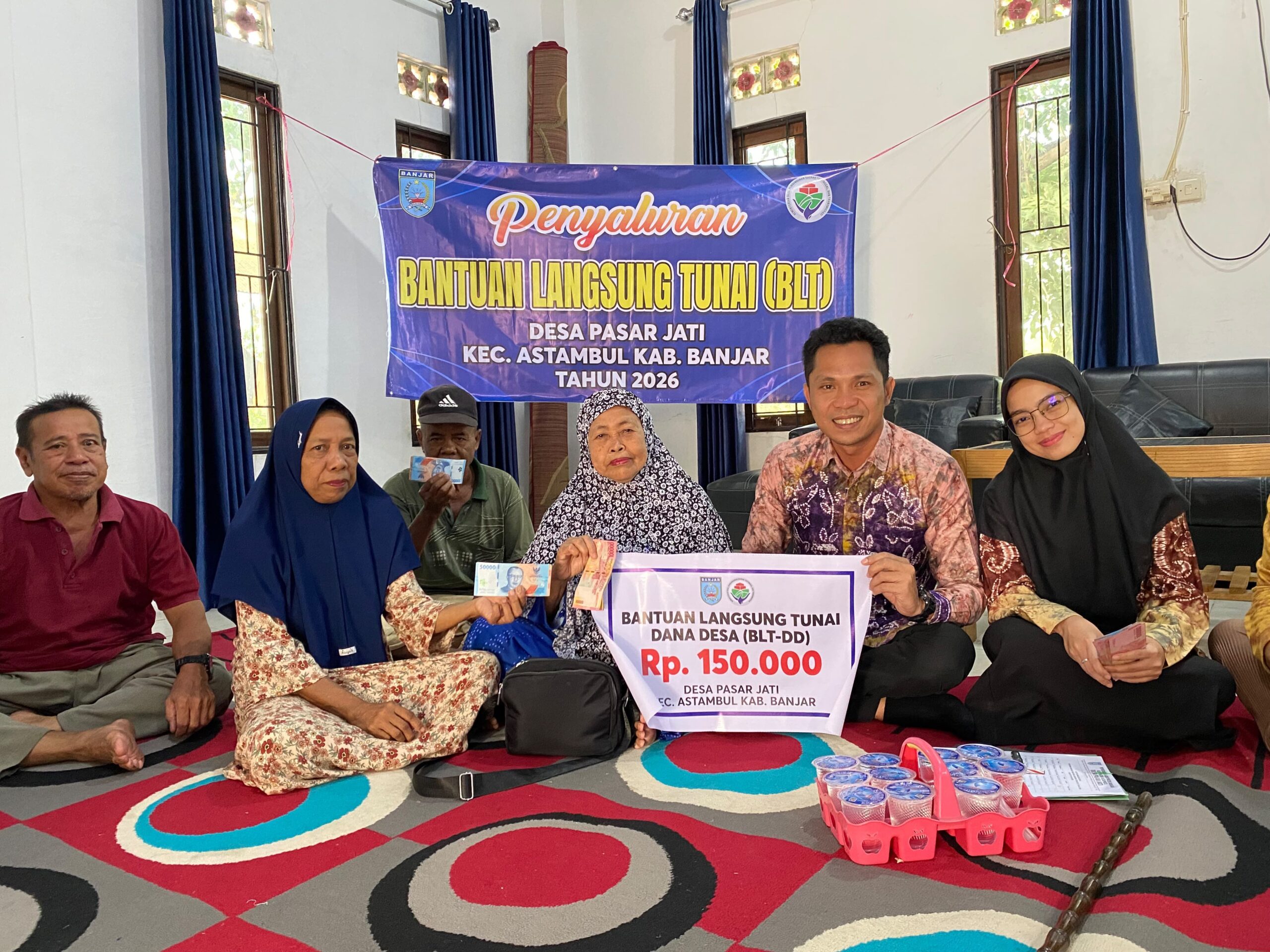 BLT Dana Desa Pasar Jati 2026 Cair, 8 Penerima Dapat Rp150.000