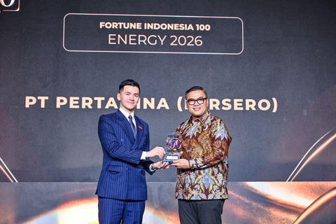 Pendapatan Rp1.189,74 Triliun Bawa Pertamina ke Puncak Fortune Indonesia 100 2026