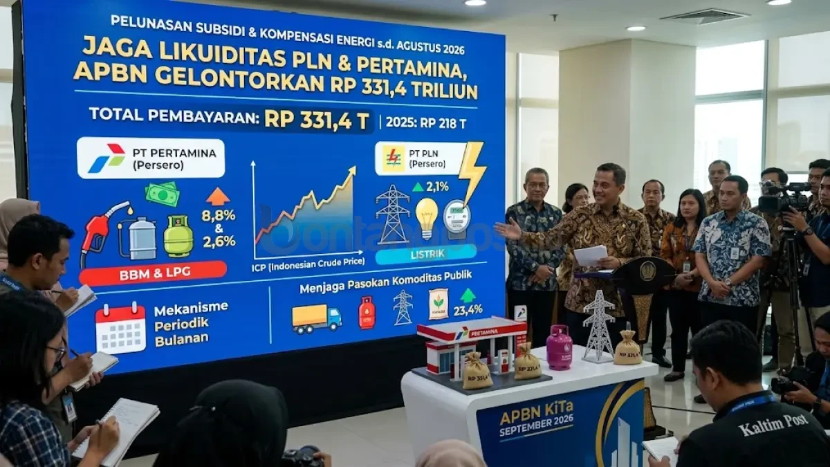 APBN Bayar Rp 331,4 Triliun ke PLN-Pertamina, Naik Rp 113 Triliun