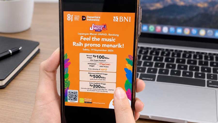 BNI Buka Rekening wondr di Jatinangor Music Fest, Reward hingga Rp100.000