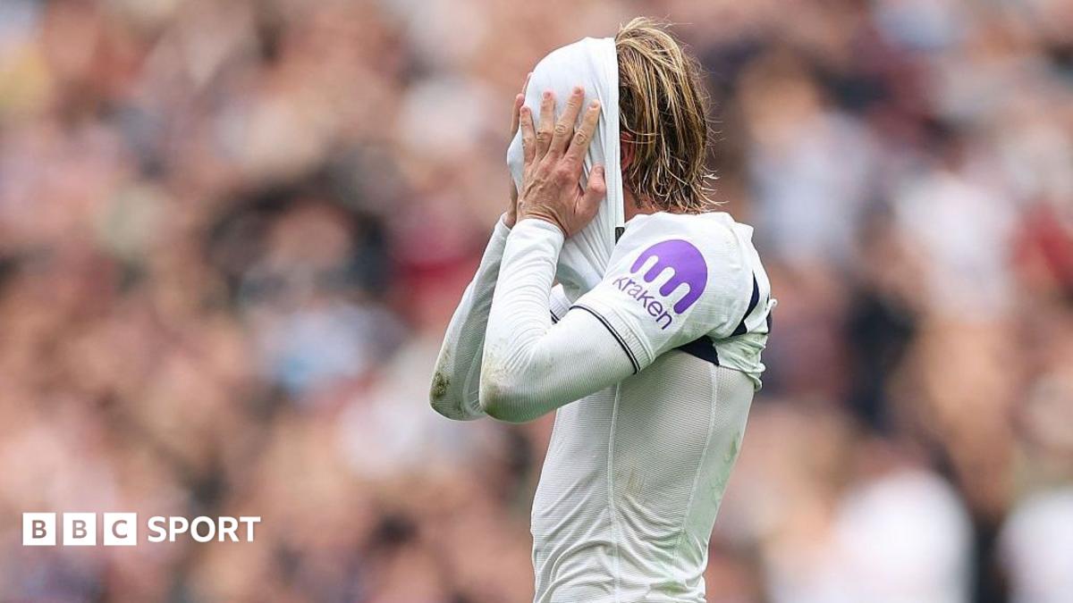 Tottenham Kalah 2-3 dari Aston Villa, De Zerbi Akui Timnya Terlalu Rapuh