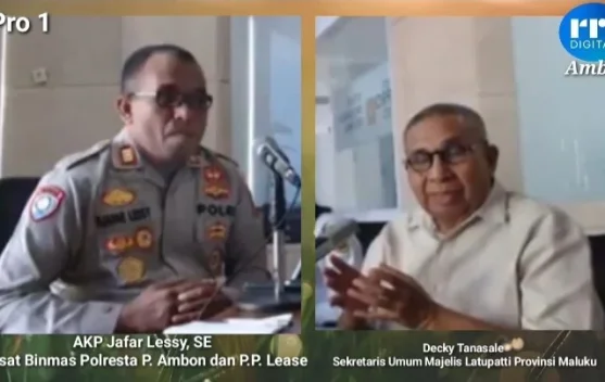 Polresta Ambon dan Majelis Latupatti Sinergikan Hukum Positif dan Adat demi Maluku Aman