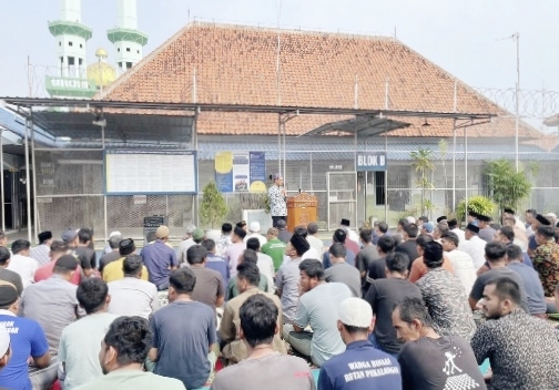 Rutan Pekalongan Gelar Shalat Istisqa' dan Doa Bersama, Ikhtiar Hadapi Musim Kemarau