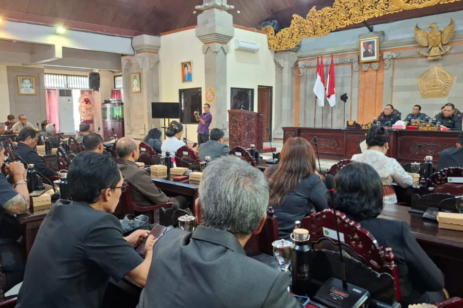 DPRD Tabanan Sepakati 5 Ranperda, Perlindungan Lahan Pertanian 16.564 Hektare Jadi Sorotan