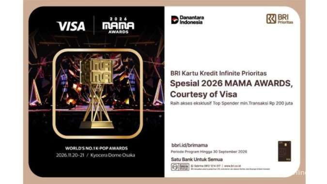 BRI Buka Jalan ke MAMA Awards 2026 Osaka Lewat Kartu Kredit