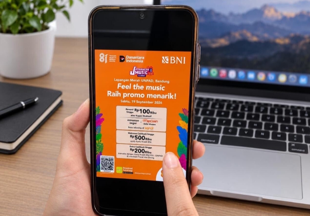 BNI Dukung Jatinangor Music Fest, Bidik Rekening Mahasiswa Unpad