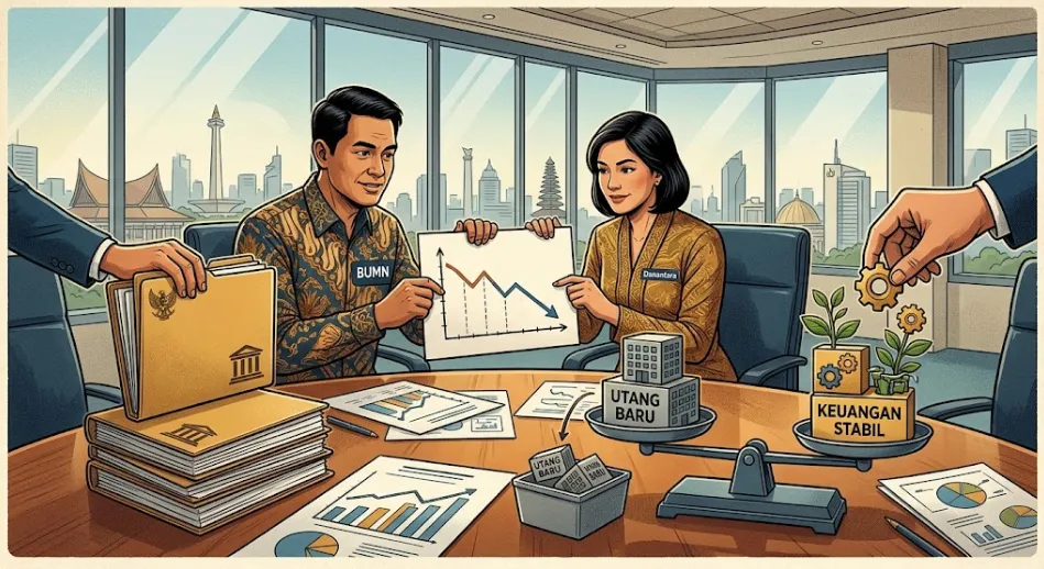 Ekonom Ingatkan BUMN dan Danantara Tahan Diri Terbitkan Utang Baru