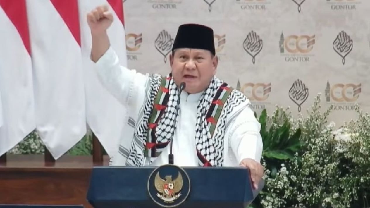 Prabowo Teriakkan 