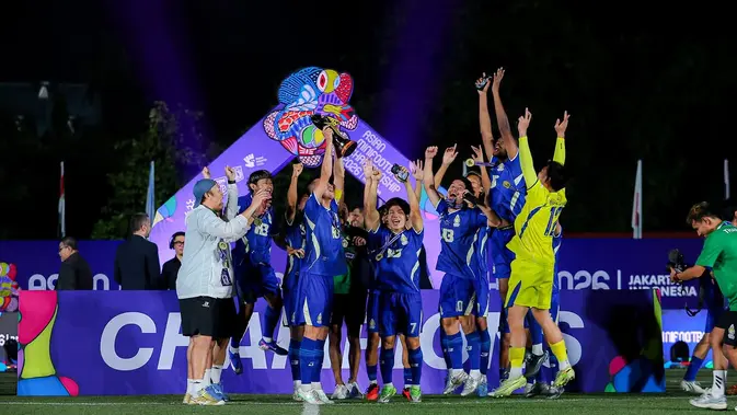 Thailand Juara ANMC Asia Cup 2026, Indonesia Lolos ke Piala Dunia Minifootball