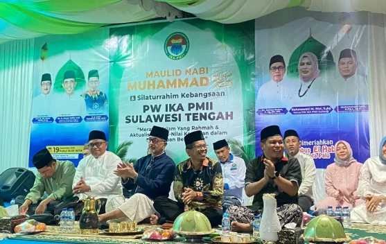 PW IKA PMII Sulteng Gelar Maulid Nabi 1448 Hijriah di Palu, Wagub Reny Ajak Teladani Akhlak Rasulullah