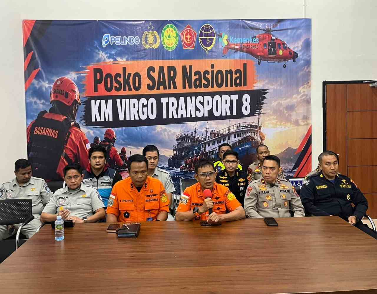 Basarnas Perpanjang Operasi SAR KM Virgo Transport 8 Tujuh Hari, Pencarian Korban Digenjot Lewat Bawah Air