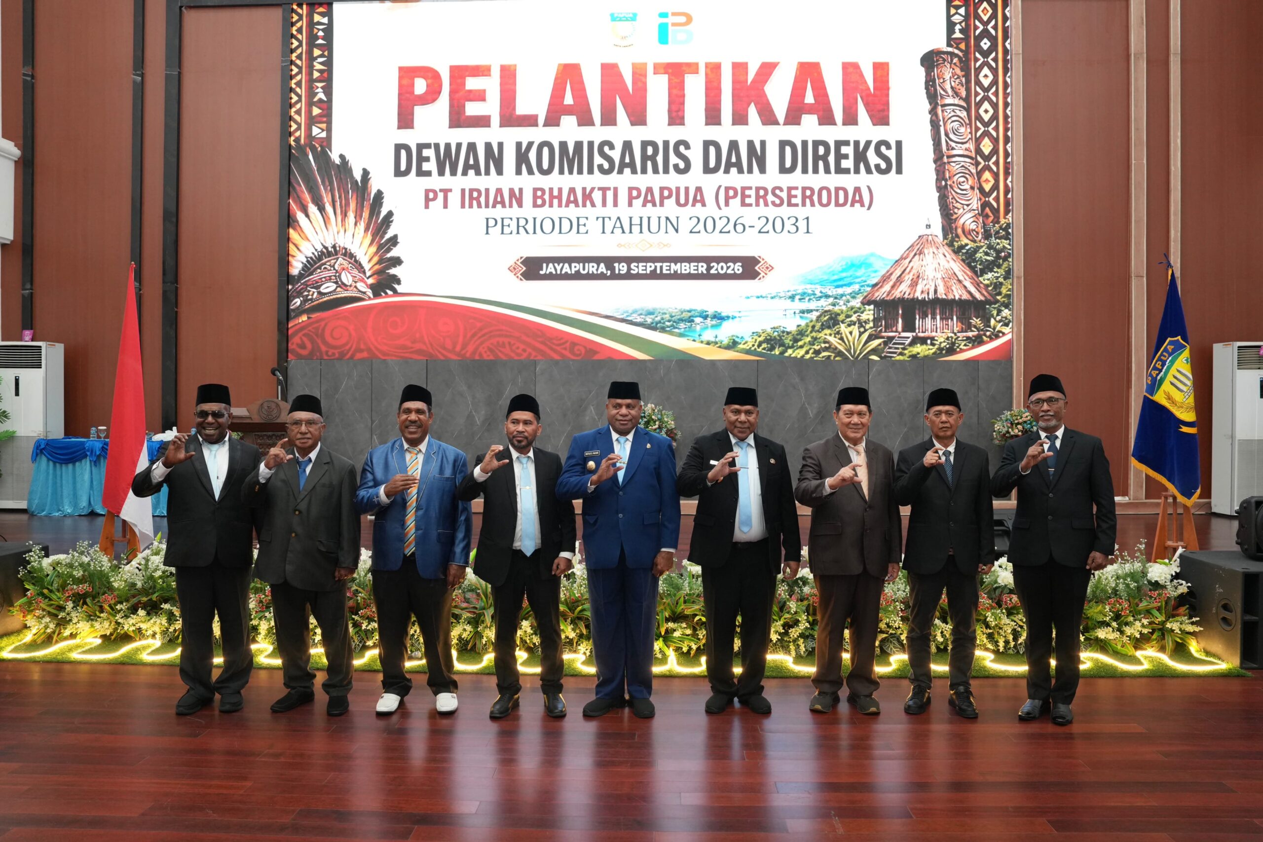Gubernur Papua Matius Fakhiri Minta Pengurus Baru PT Irian Bhakti Jalankan Lima Agenda Utama