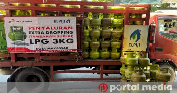 Pertamina Tambah Pasokan 60.000 Tabung LPG 3 Kg di Makassar Sepanjang 10-17 September 2026