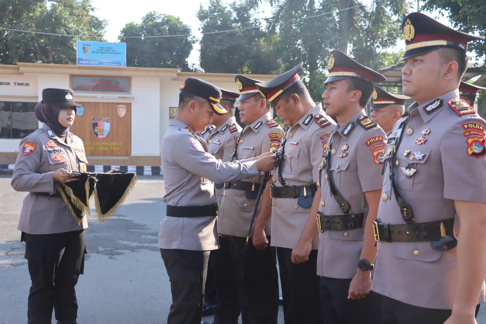 10 Posisi Strategis di Polres Lombok Timur Berganti, Kapolres Minta Pejabat Baru Kuasai Karakter Wilayah