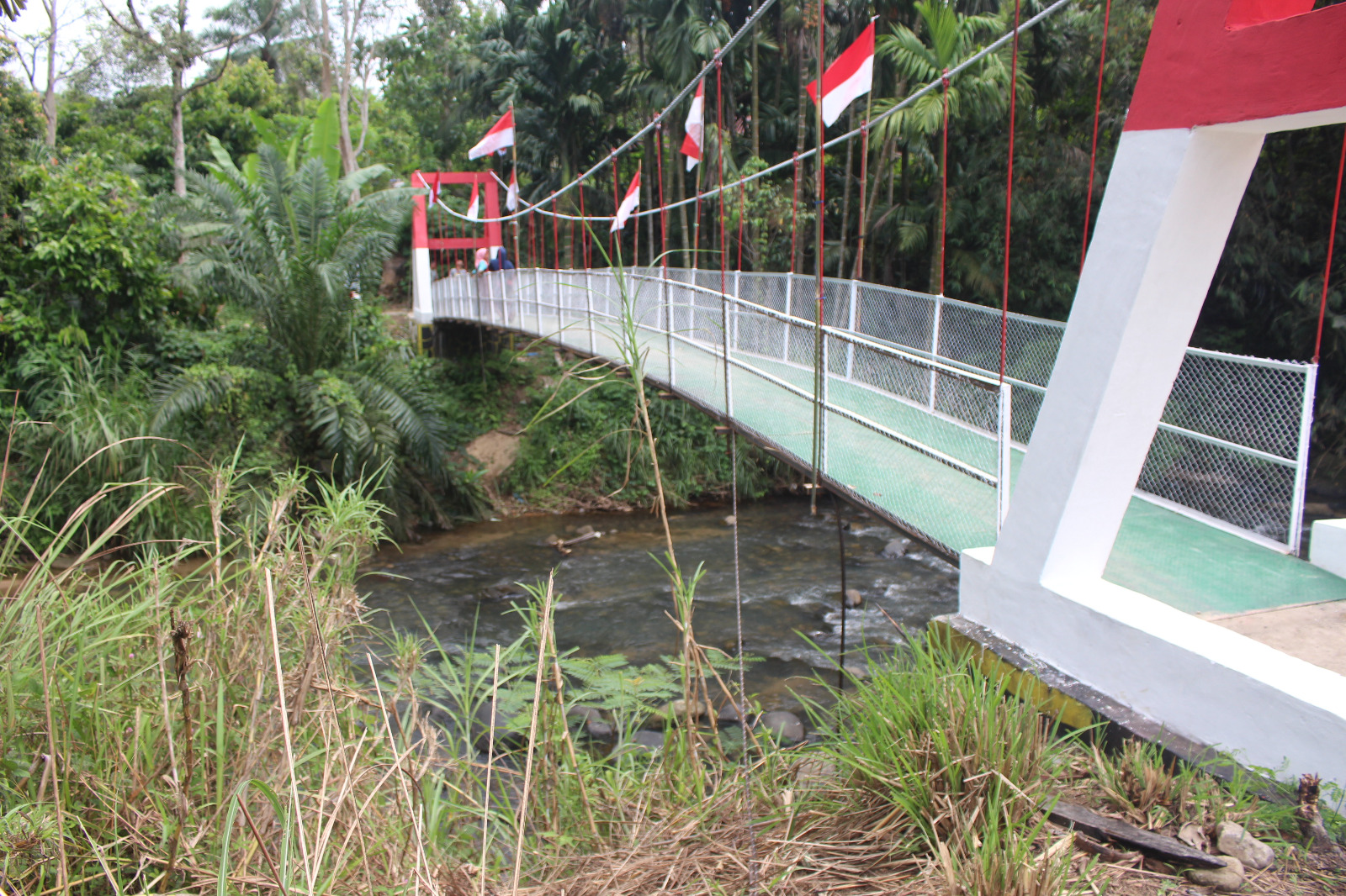 Jembatan Gantung Batangtura di Tapanuli Selatan Rampung 100 Persen, Warga Tak Lagi Cemas Melintas