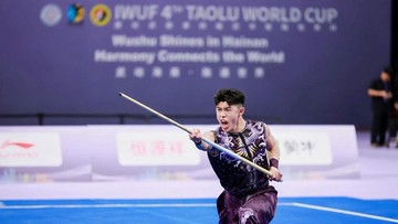 Seraf Naro Siregar Raih Perunggu Wushu, Medali Pertama Indonesia di Asian Games 2026