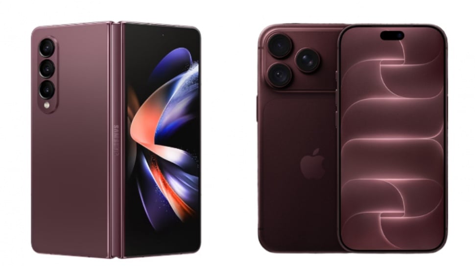 4 HP Warna Burgundy yang Lebih Murah dari iPhone 18 Pro
