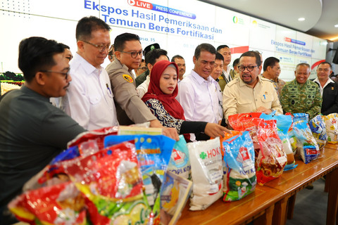 25 Merek Beras Fortifikasi Langgar SNI, Izin Edar Dicabut dan Diproses Hukum