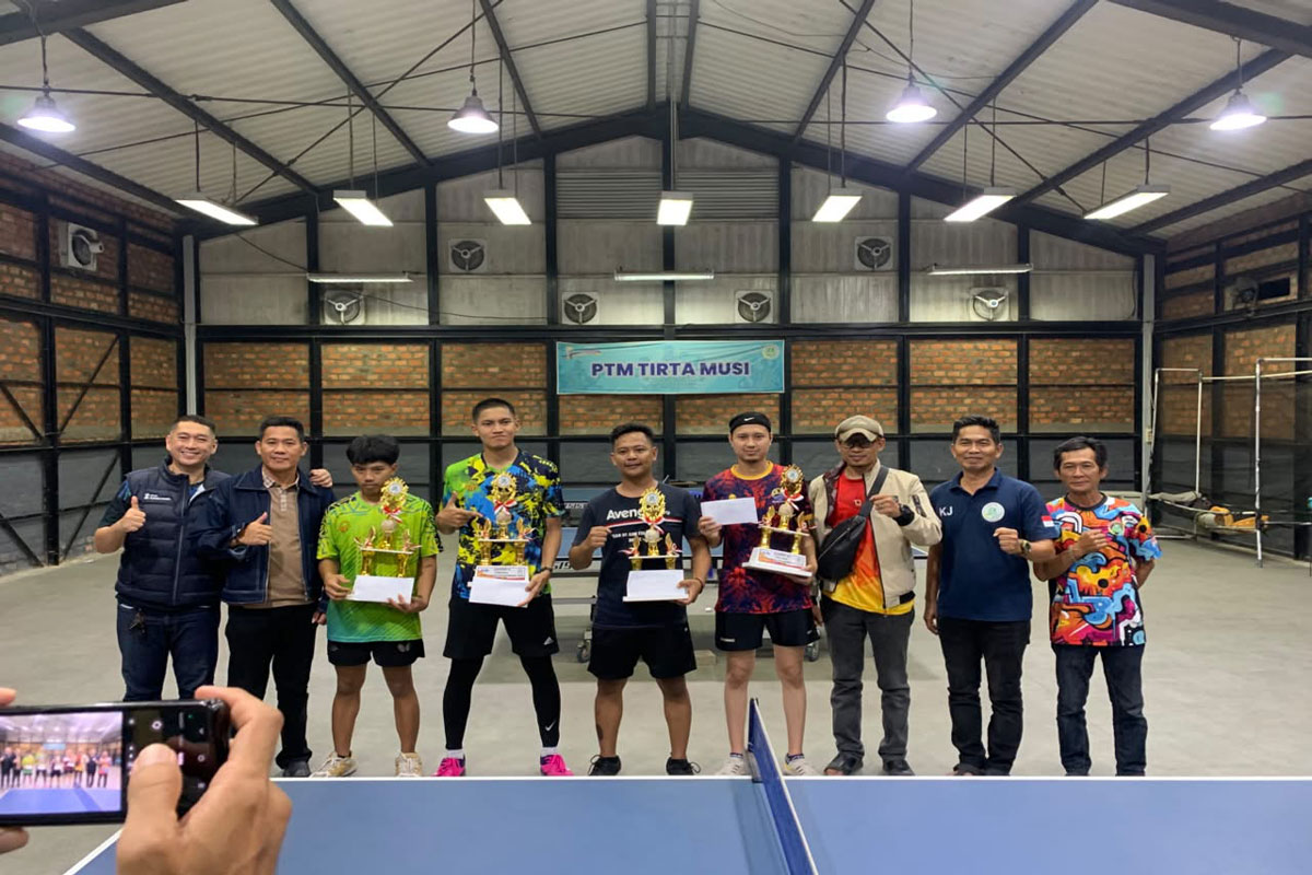 Supriadi Juara Tunggal Putra PTMSI Palembang Cup 2026, Kalahkan Avicena Minang Lewat Duel 5 Set
