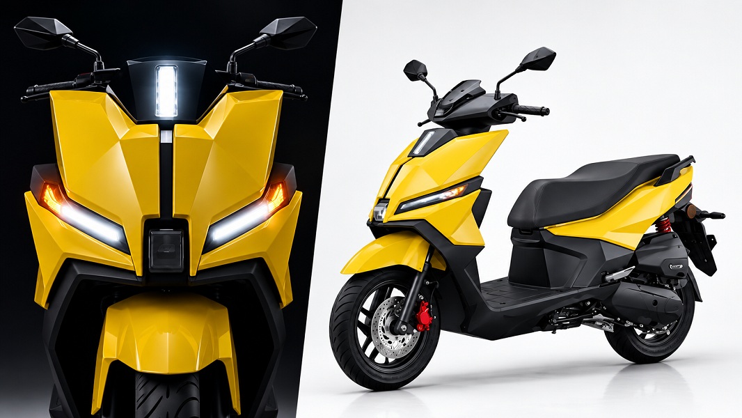 Honda NS125FX Meluncur di Tiongkok, Skutik Bergaya Robot dengan Lampu Full LED dan Harga Bersaing