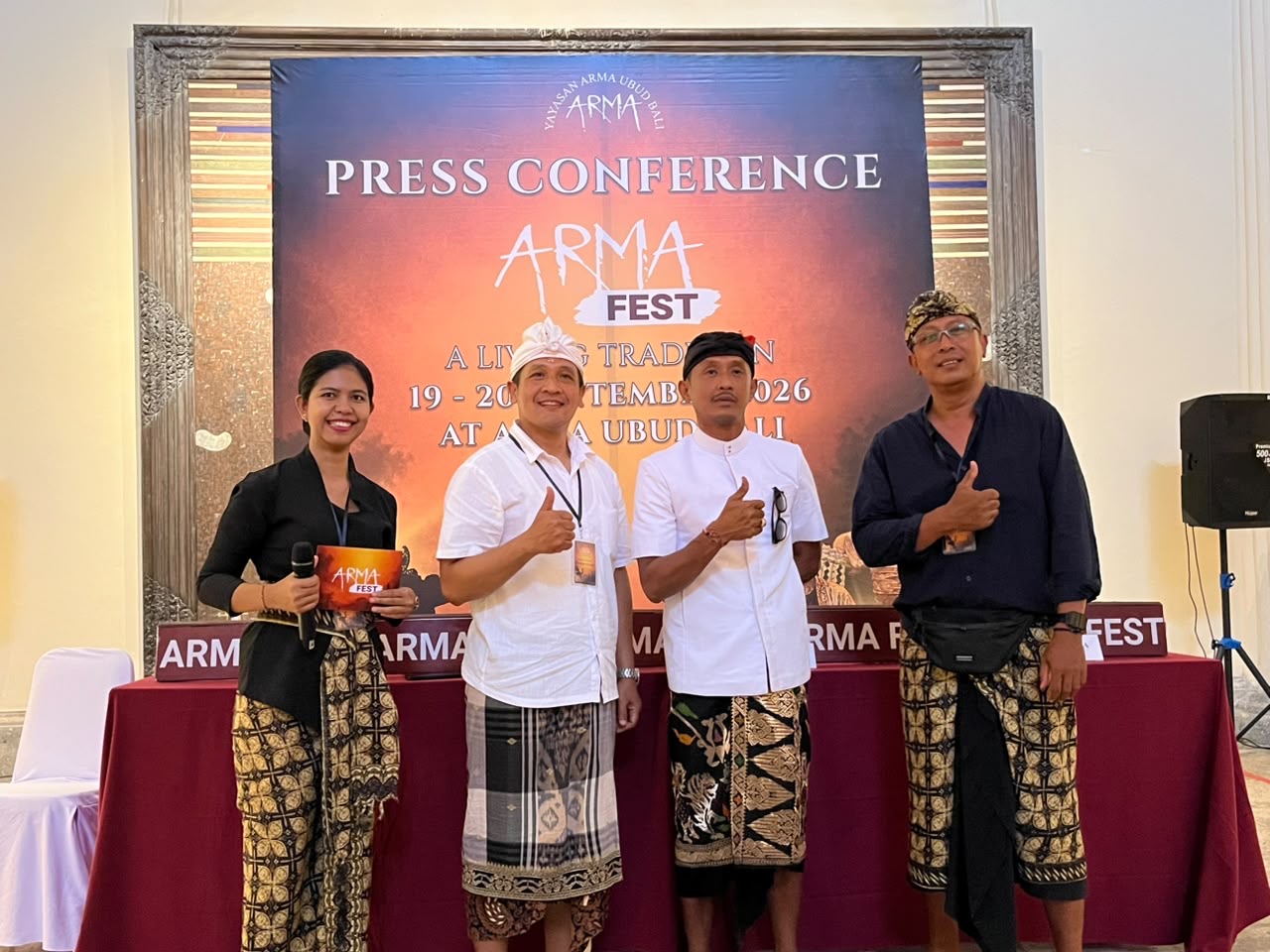 ARMA Fest Keempat di Ubud Usung Konsep Living Museum, Libatkan Ratusan Seniman dan UMKM Lokal
