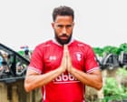 Andros Townsend Selamat Usai Dilindas Roller Lapangan di Thailand