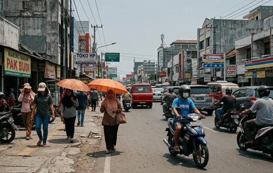BMKG Sulsel Peringatkan Angin Kencang dan Udara Panas di 15 Daerah pada 20 September 2026