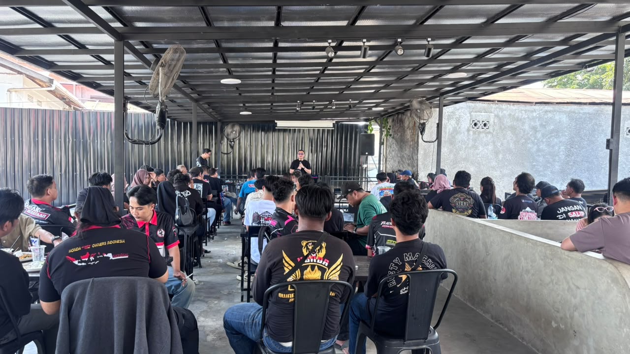 94 Riders Samarinda-Balikpapan Touring Bareng di GAS ke HBD 2026, Matangkan Persiapan Tuan Rumah