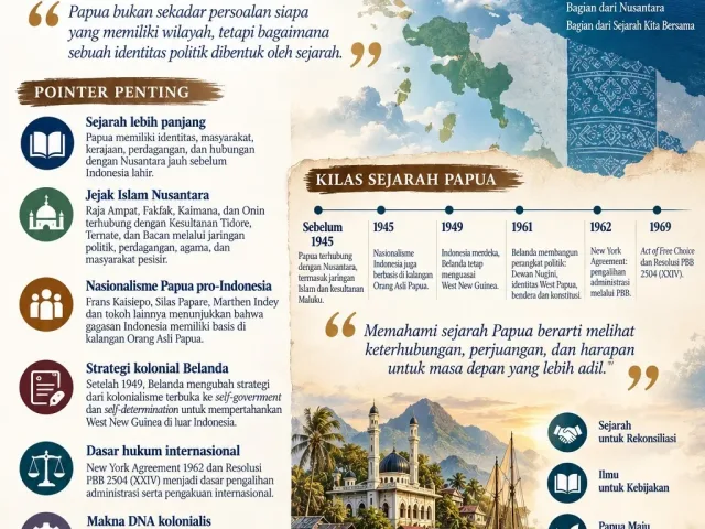 Jejak Islam Nusantara hingga Peran Frans Kaisiepo: Sejarah Panjang Papua Sebelum Belanda Membentuk Dewan Nugini