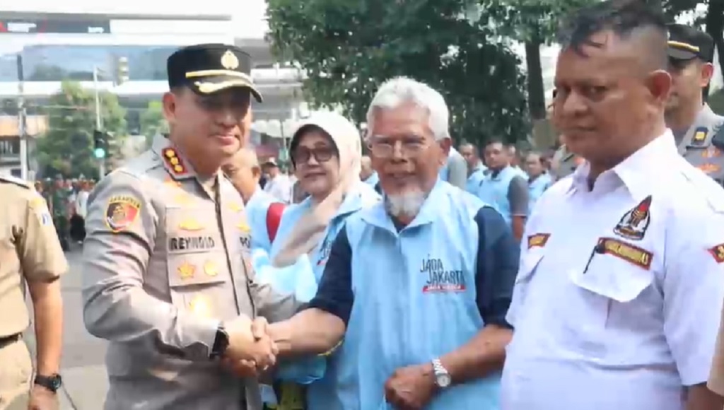 Polres Jakpus, TNI, dan Pemkot Gelar Apel Jaga Warga, Libatkan 272 Peserta
