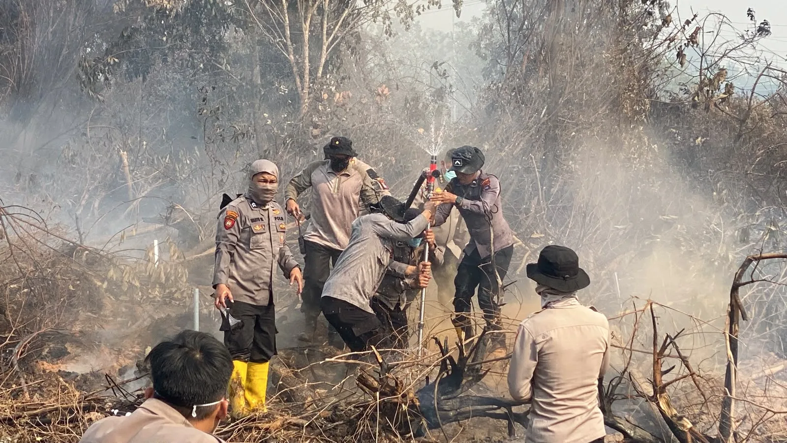 Polda Kalsel Periksa 10 Korporasi Karhutla, 2 Naik ke Tahap Penyidikan