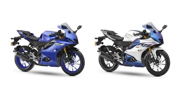 Yamaha R15 V4 Quickshifter Dapat Warna Racing Blue dan Matte Pearl White di India
