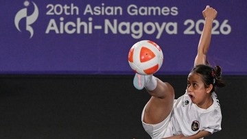 Sumaya Raih Perak Teqball Asian Games 2026 Usai Kalah Dramatis dari Myanmar