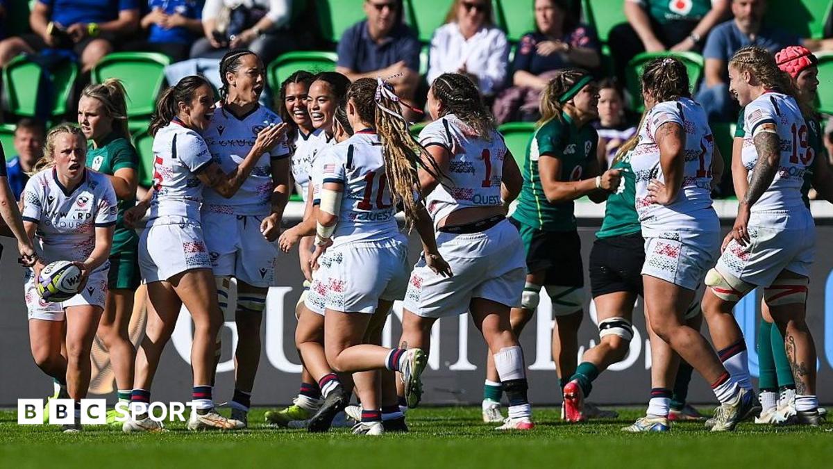 USA Comeback Dramatis, Kalahkan Irlandia 40-36 di WXV Dublin