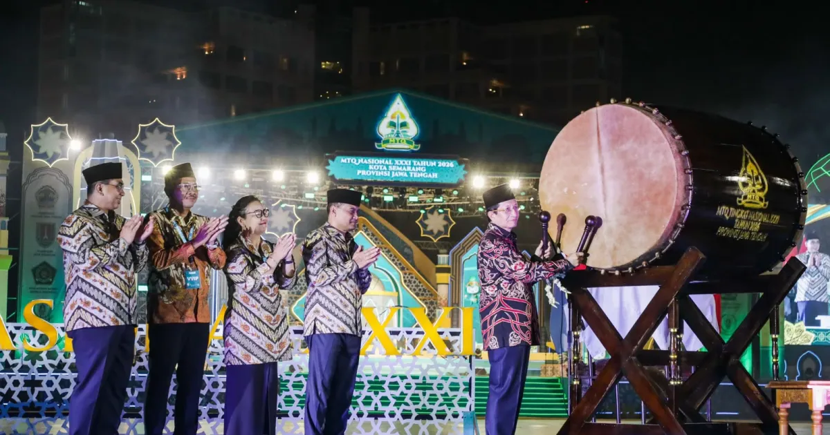 MTQ Nasional XXXI 2026 Tuntas, Jawa Tengah Juara II dan Anggarkan Rp 2 Miliar untuk 2.000 Penghafal Al-Qur'an
