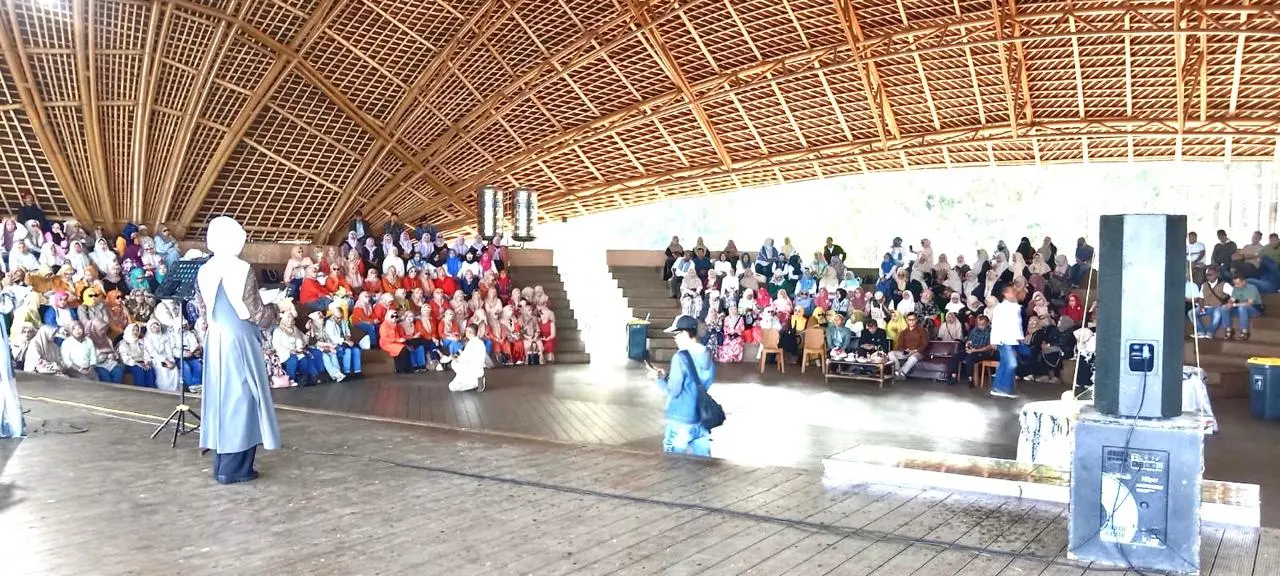343 Alumni SMPN 1 Garut Silaturahmi Lintas Angkatan di Situ Bagendit, KBA Rayakan Milad ke-2 Tanpa Pengurus