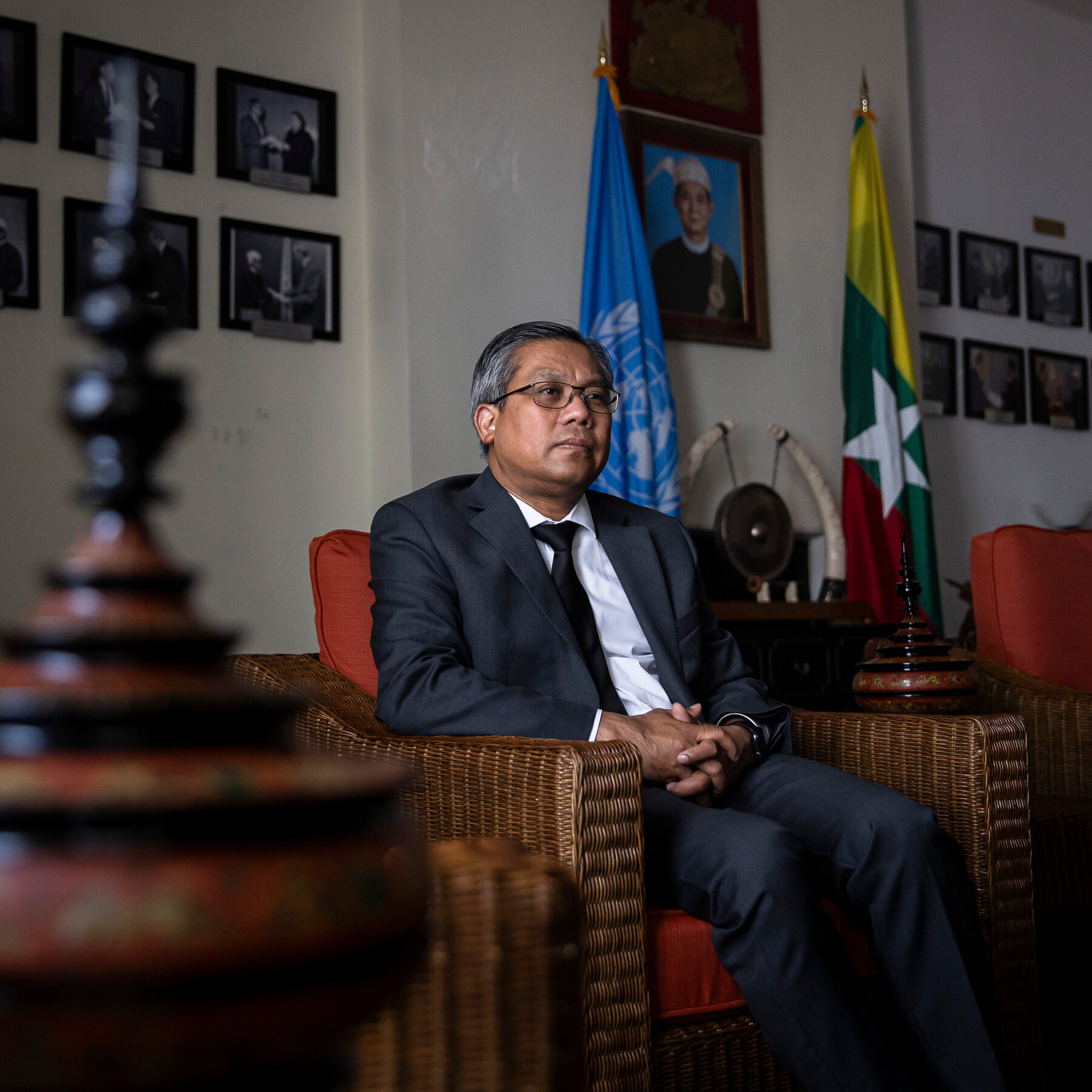Dubes Myanmar untuk PBB Menolak Lengser dari Kursi New York