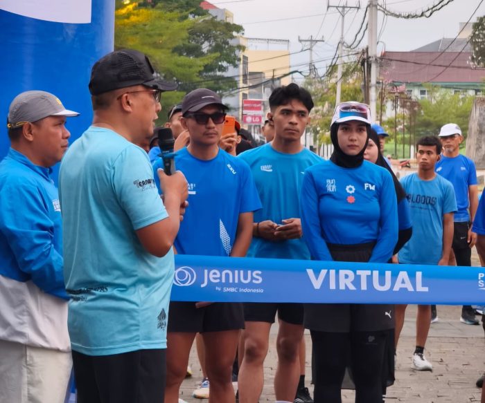 Wali Kota Ternate Lepas Ratusan Peserta Virtual Run 5 Km, Pemkot Siap Fasilitasi Event Lari Skala Lebih Besar