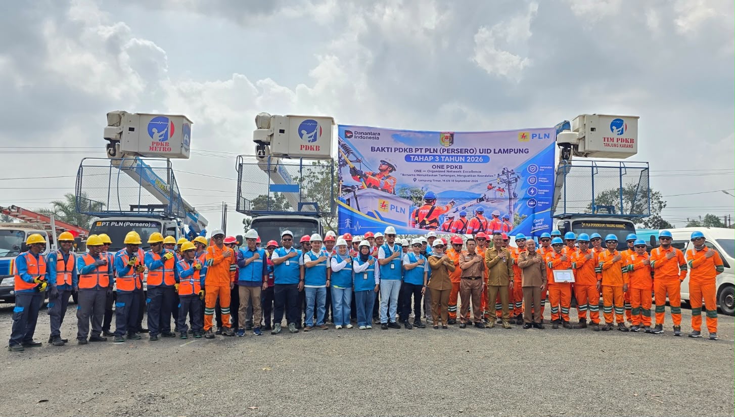 PLN UP3 Metro Rawat Jaringan di 70 Titik Lampung Timur Tanpa Pemadaman, 1.220 MWh Listrik Tetap Tersalur