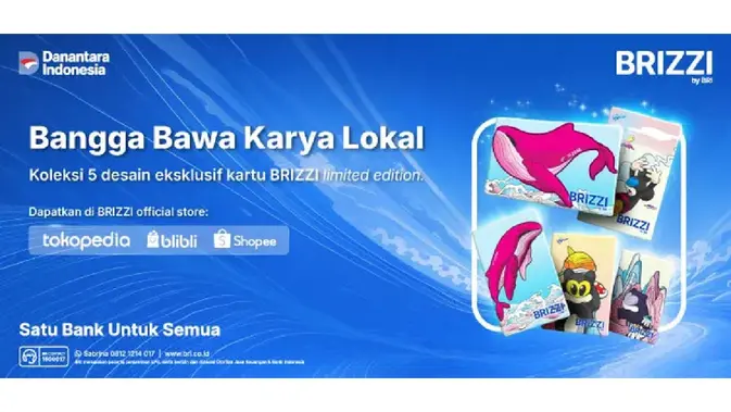 BRIZZI x ARKIV Blok M: Kartu Seni Rp 50 Ribu, Diskon Kuliner Rp 10 Ribu
