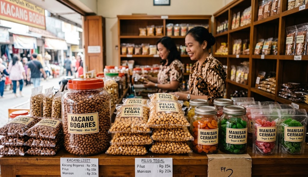 5 Oleh-oleh Kering Khas Tegal yang Awet Dibawa Jauh, dari Kacang Bogares hingga Latopia