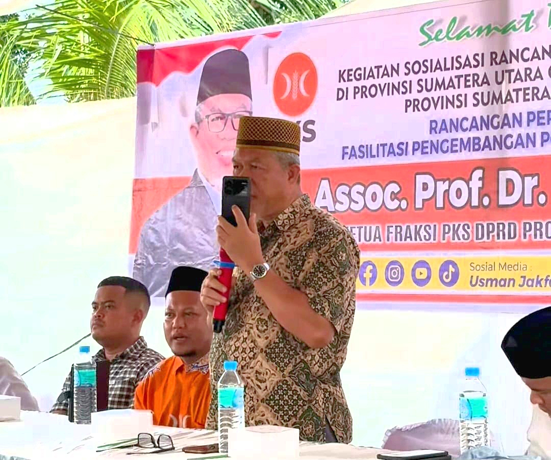 20 Warga Sari Rejo Masih Antre Sambungan Air Bersih, Ketua Fraksi PKS DPRD Sumut Telepon Tirtanadi