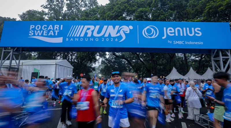 Pocari Sweat Run 2026 Bandung Hari Pertama Lancar, Pemkot Catat Evaluasi Arus Lalu Lintas di Balai Kota